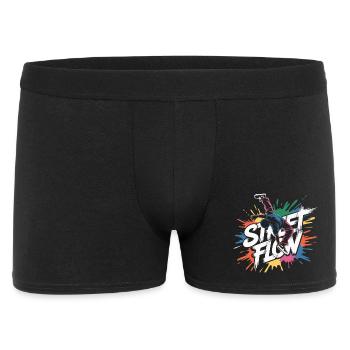 Streetdance Beat – Urban DJ Music Design - Men's Boxer Shorts - black - Front