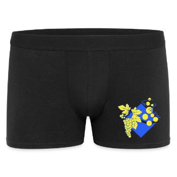 Logo revisité la Marne - Boxer Homme - noir - Devant