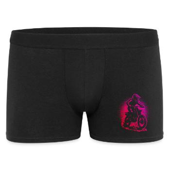 Direct Motocross Statement - Men's Boxer Shorts - black - Front