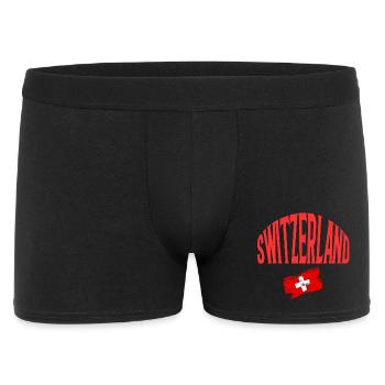 Suisse - Boxer Homme - noir - Devant