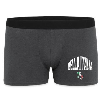 Bella Italia - Boxer Homme - charbon - Devant
