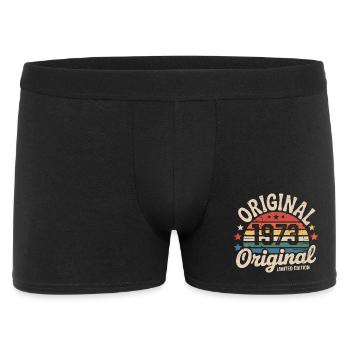 1973 Vintage Limited Edition Gift 1973 - Men's Boxer Shorts - black - Front