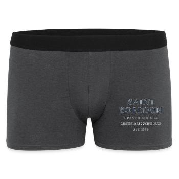 Club de loisirs et de récupération Saint Boredom - Boxer Homme - charbon - Devant