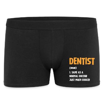 Dentist Humor Typography - Men's Boxer Shorts - black - Front
