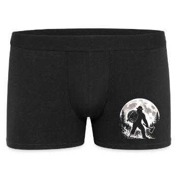 Bigfoot Firefighter - Men's Boxer Shorts - black - Front