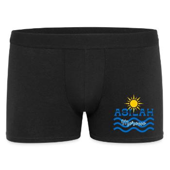 Asilah Morocco Sun Waves - Men's Boxer Shorts - black - Front