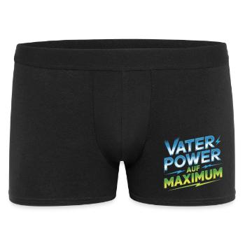 Père Pouvoir Au Maximum Don Père Père Enfants - Boxer Homme - noir - Devant