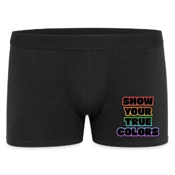 Show Your True Colors LGBT Pride - Men's Boxer Shorts - black - Front