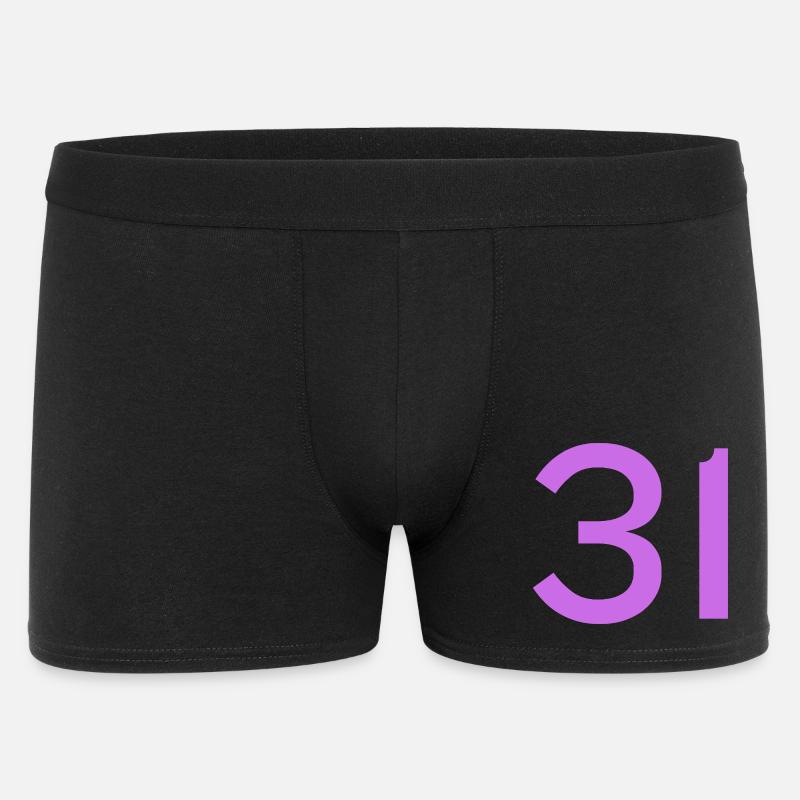 31 - Boxer Homme - noir