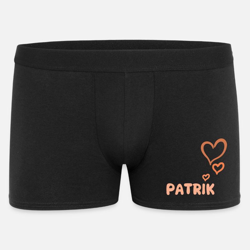 Nom Patrik - Boxer Homme - noir