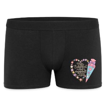 Enkelkind Einschulung 2026 - Männer Boxer Shorts - Schwarz - Vorne