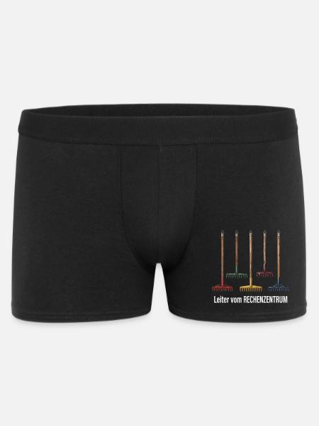 Rechenzentrum Gärtner Garten Gartenarbeit - Männer Boxer Shorts - Schwarz