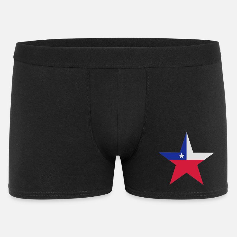 Chilenische Sterne - Männer Boxer Shorts - Schwarz