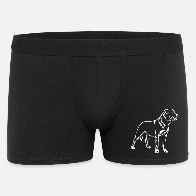 Rottweiler « Édition Noire » - Boxer Homme - noir