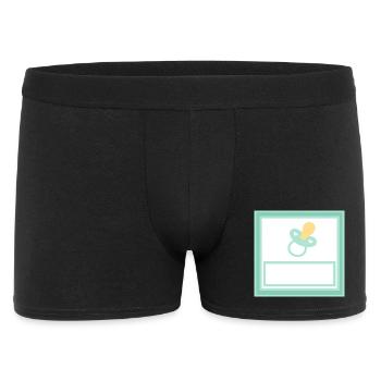 Personalize your own baby template - Men's Boxer Shorts - black - Front