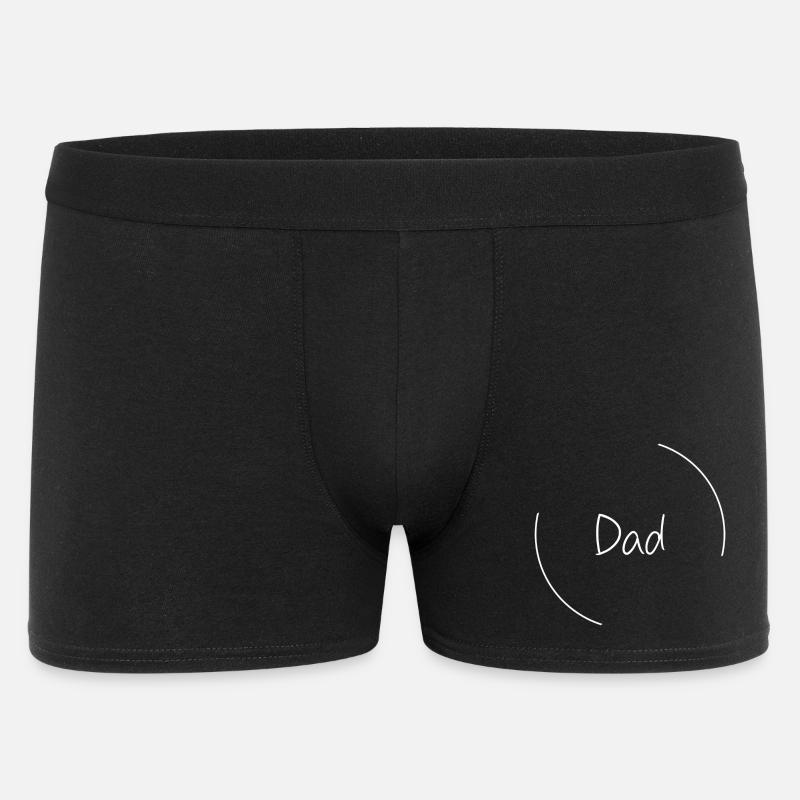 Dad - Männer Boxer Shorts - Schwarz