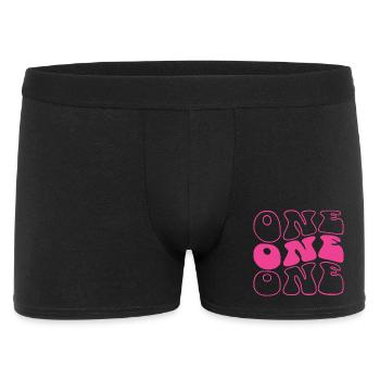 One 1st Birthday For Girls 1 Year Old - Men's Boxer Shorts - black - Front