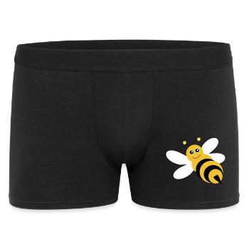 T-shirt abeille mignon design drôle apiculteur - Boxer Homme - noir - Devant