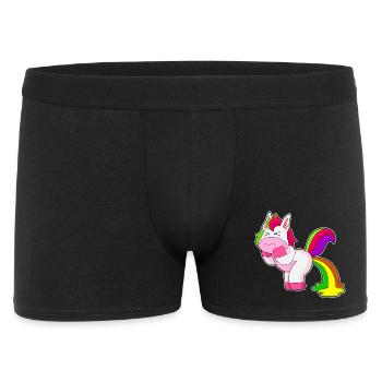 Unicorn Rainbow - Men's Boxer Shorts - black - Front