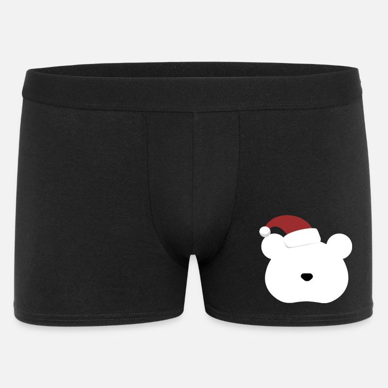 Ours polaire - édition de Noël - Boxer Homme - noir