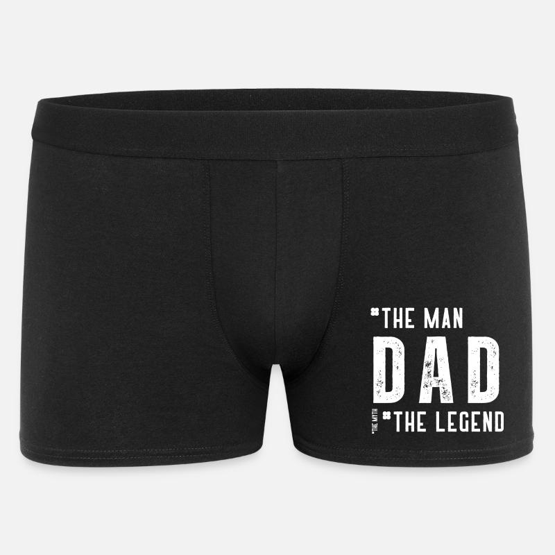 Held der Legende - Männer Boxer Shorts - Schwarz