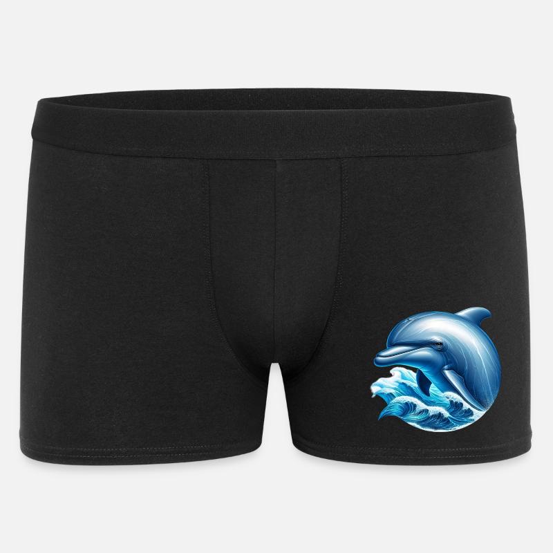Dolphin - Men's Boxer Shorts - black