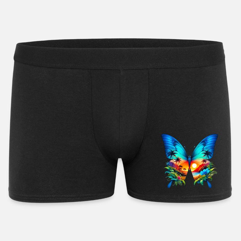 Papillon - Boxer Homme - noir