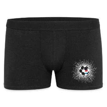 Icône de l’équipe de football Pays-Bas Ball Explosion - Boxer Homme - noir - Devant