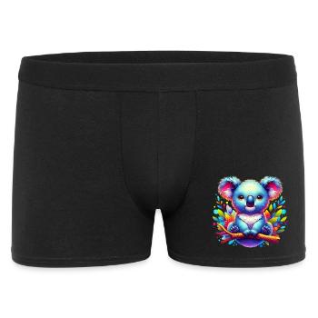 Koala - Men's Boxer Shorts - black - Front