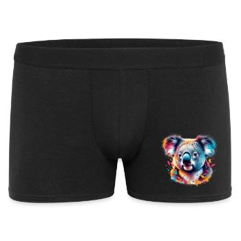 Koala - Men's Boxer Shorts - black - Front