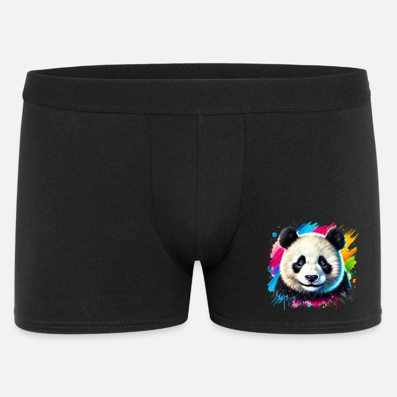 Panda - Men's Boxer Shorts - black