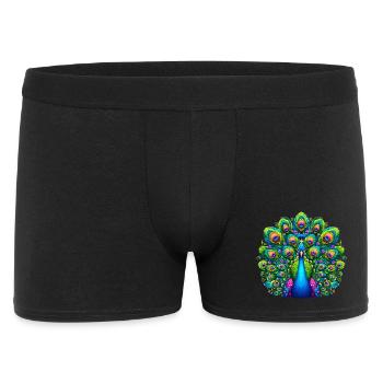 Paon - Boxer Homme - noir - Devant