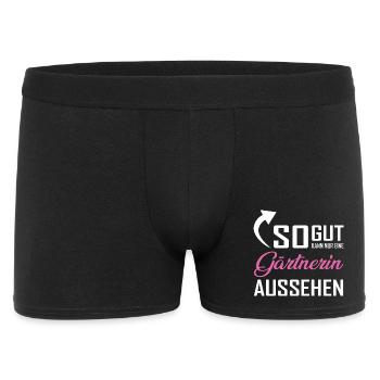 Only a gardener can look so good - Men's Boxer Shorts - black - Front