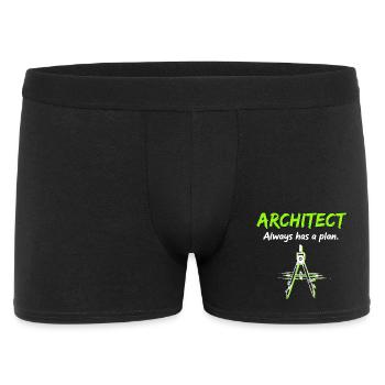 Architecture Boussole Plan de construction Architecte - Boxer Homme - noir - Devant