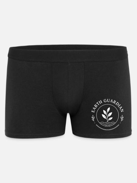 Hüter der Erde - Männer Boxer Shorts - Schwarz