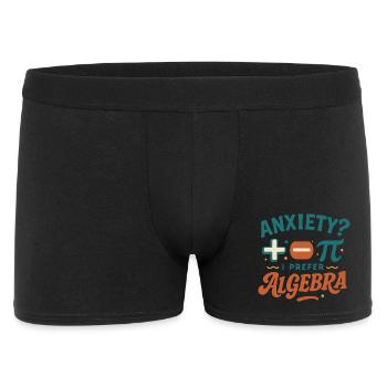 Algebra instead of fear - Men's Boxer Shorts - black - Front