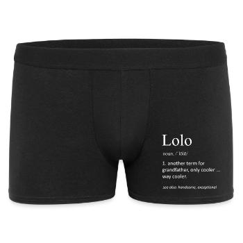 Bestes Filipino Grandfather Pride Design aller Zeiten - Männer Boxer Shorts - Schwarz - Vorne