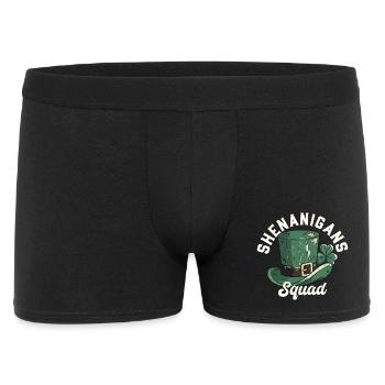 Shenanigans Squad Leprechaun Hat - Men's Boxer Shorts - black - Front