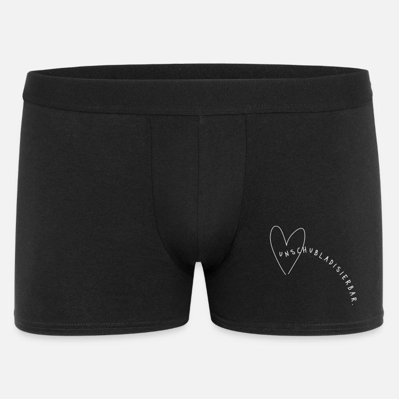 Unpigeonable – Statement for Individuality - Men's Boxer Shorts - black