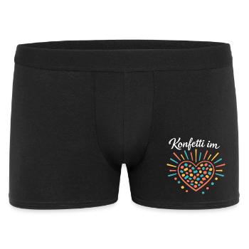 Confetti in the Heart Carnival Gift - Men's Boxer Shorts - black - Front