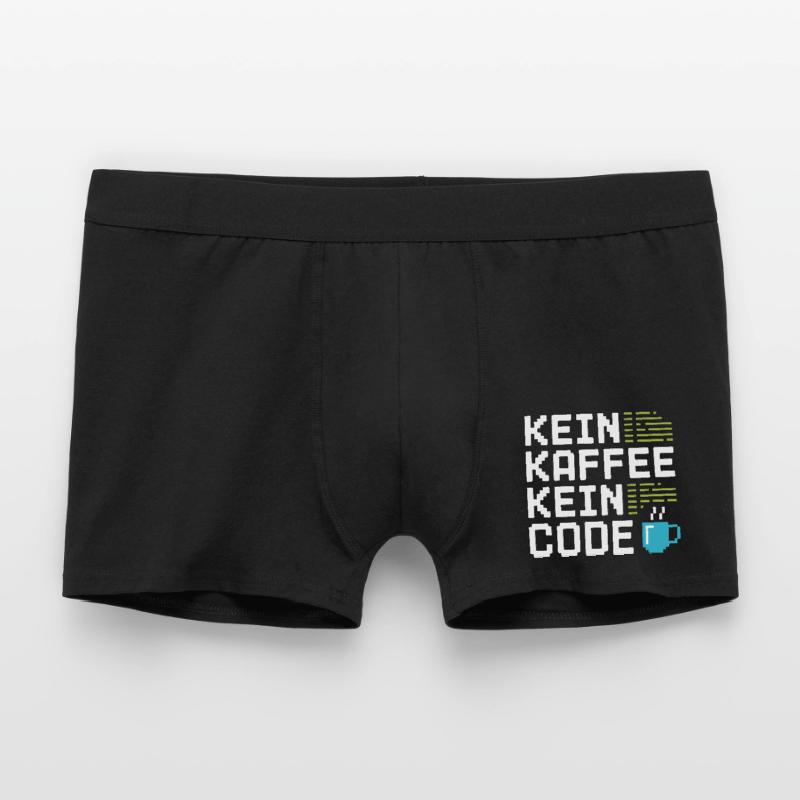 No Coffee No Code Programmeur Informaticien Boxer Homme