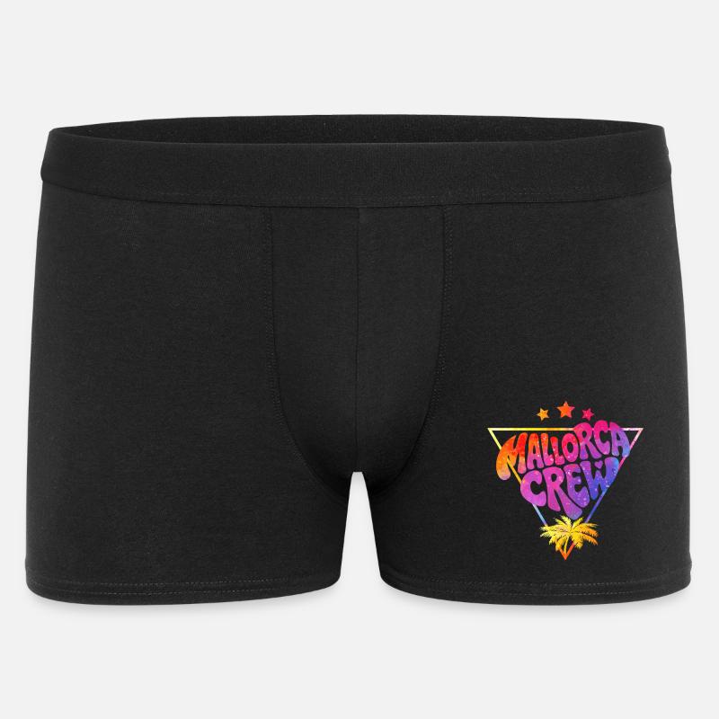 Mallorca Crew Neon Gradient - Men's Boxer Shorts - black