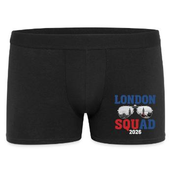 Équipe de Londres 2026 - Boxer Homme - noir - Devant