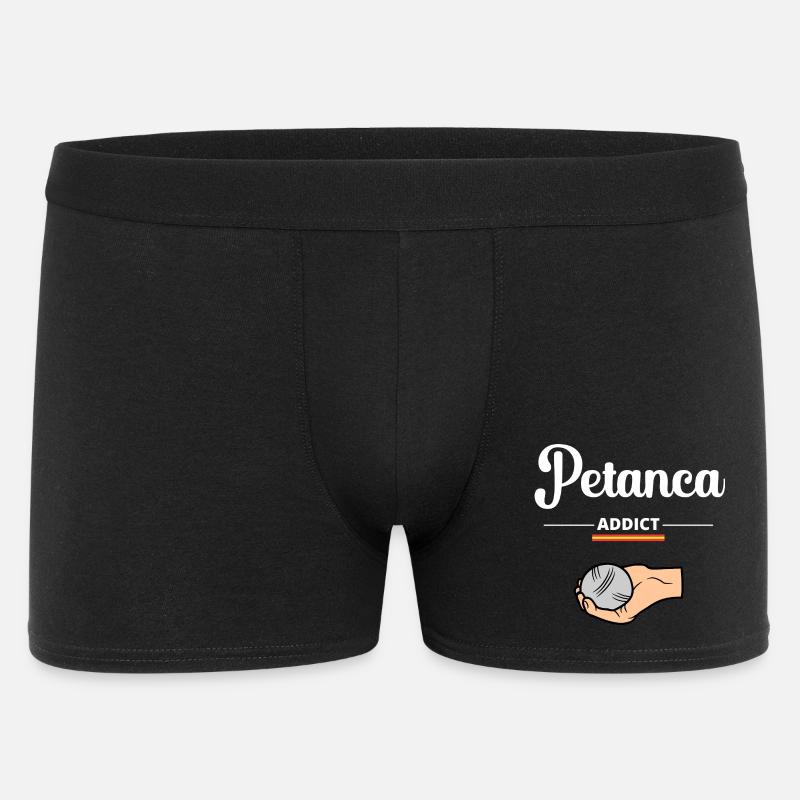 Accro à la pétanque Espagne - Boxer Homme - noir