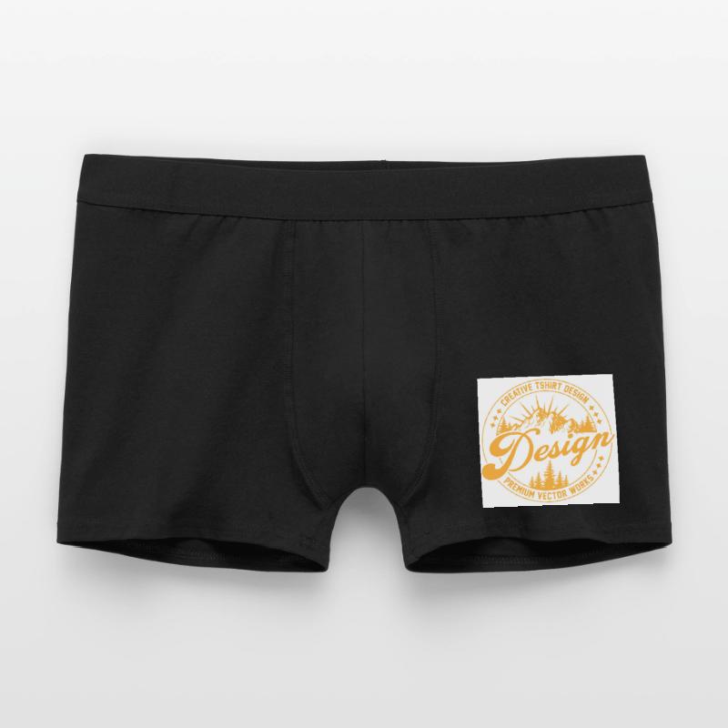 Berglandschaft Script Design Männer Boxer Shorts