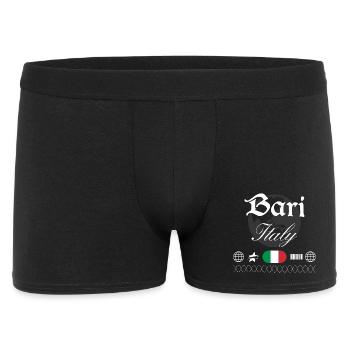 Souvenir de voyage streetwear de Bari Italy - Boxer Homme - noir - Devant