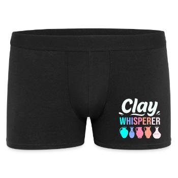 poterie - Boxer Homme - noir - Devant