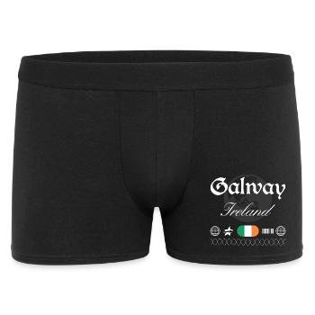 Souvenir de voyage Galway Ireland Streetwear - Boxer Homme - noir - Devant