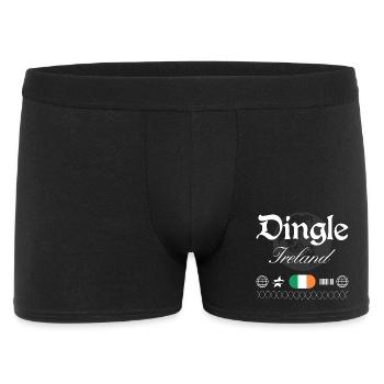 Dingle Irland Streetwear Reise Souvenir - Männer Boxer Shorts - Schwarz - Vorne