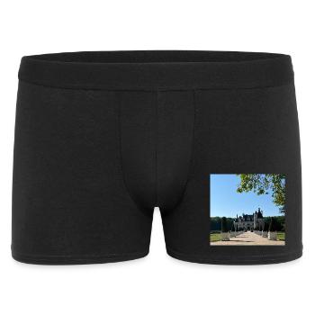 Château de Chenonceau - Boxer Homme - noir - Devant